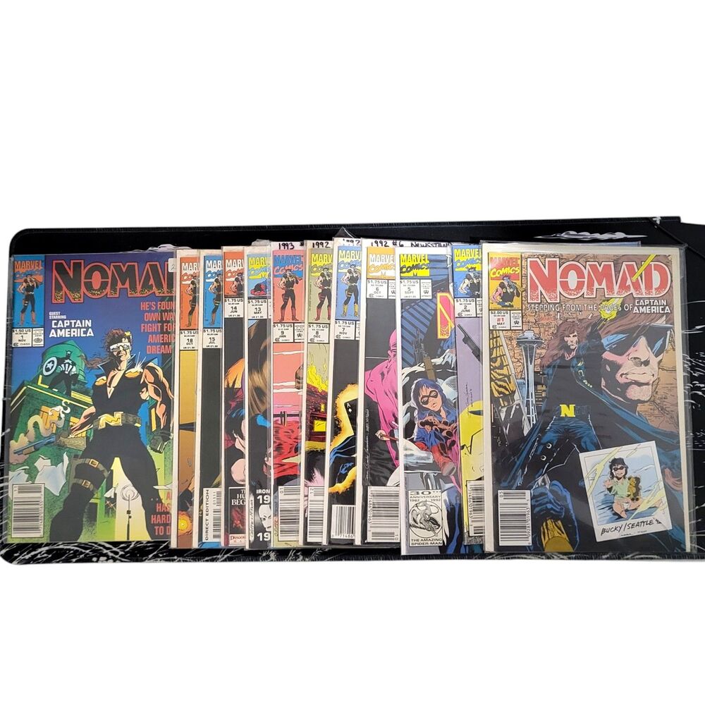 Nomad Issue 1 2 5 6 7 8 9 13 14 15 18 Marvel Comics Vintage Comic Book Lot - Picture 2 of 2